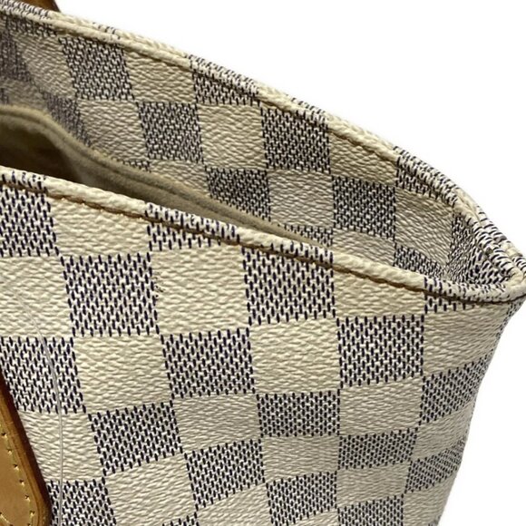 LOUIS VUITTON Salina PM Azur Damier - Tote Bag Damier Canvas 885-080825 - Picture 8 of 14